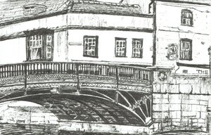 Cambridge, 2008, (Bläck på papper) av Vincent Alexander Booth