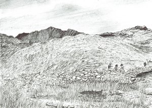 Coniston old man, 2005 av Vincent Alexander Booth