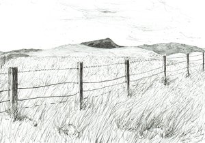 Culter Fell från Hartfell, 2005 av Vincent Alexander Booth
