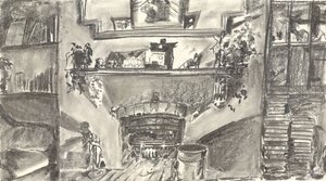 Eld sida vid levande ljus av Vincent Alexander Booth