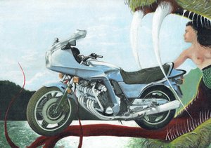 Freedom befrielse, 1986, (akryl på dukskiva) av Vincent Alexander Booth