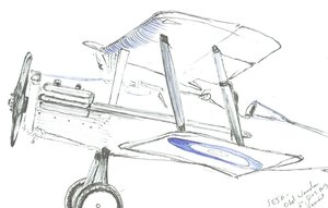 SE5-A på Old Warden, 2013 av Vincent Alexander Booth