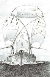 Storm skapar Bass Strait, 2023 av Vincent Alexander Booth