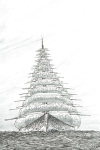 Stormskapare Cape Romain, 2023 av Vincent Alexander Booth