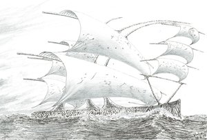 Storm skapar Great Bear Lake, 2023 av Vincent Alexander Booth