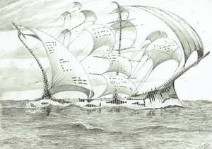 Storm Creators Lagua Musters, 2022 av Vincent Alexander Booth