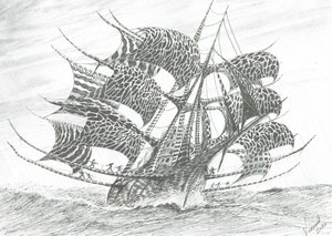 Storm Creators Norska havet, 2020 av Vincent Alexander Booth