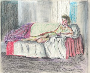 Tittar på den sena filmen av Vincent Alexander Booth