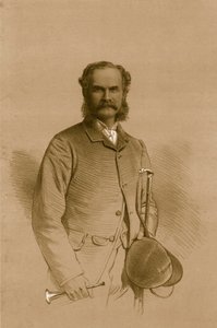 Överstelöjtnant A.M. Calvert, 1879. av Vincent Brooks Day and Son