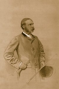 Hon. Ralph Pelham Nevill, 1879. av Vincent Brooks Day and Son