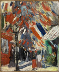 14 juli-festen i Paris 14 juli i Paris, 1886. av Vincent van Gogh