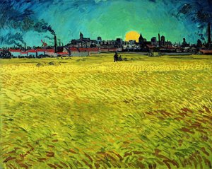 Sommarkväll, 1888. av Vincent van Gogh