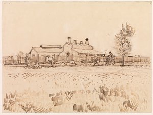 En kakelfabrik, 1888 av Vincent van Gogh