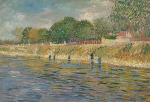 Bank of the Seine av Vincent van Gogh