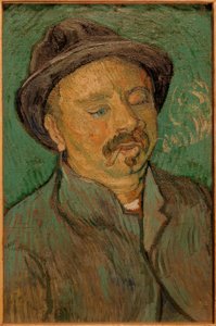 Porträtt av en enögd man av Vincent van Gogh