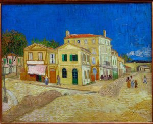 Det gula huset av Vincent van Gogh