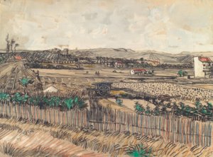 Den blå vagnen av Vincent van Gogh