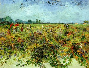 Den gröna vingården av Vincent van Gogh