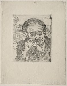 Dr Gachet, 1890. av Vincent van Gogh