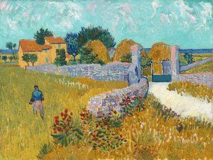 Bondgård i Provence, 1888. av Vincent van Gogh