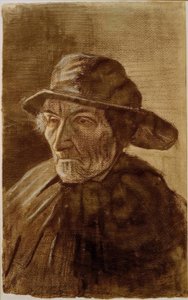 Fischer med sydväst av Vincent van Gogh