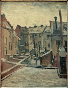 Bakgårdar i Antwerpen av Vincent van Gogh