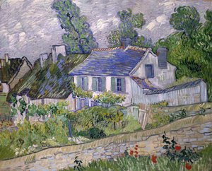 Husen vid Auvers av Vincent van Gogh