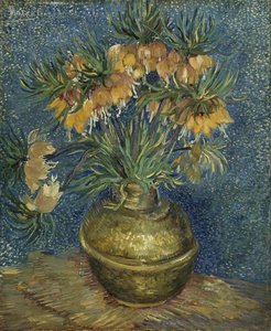 Imperialistiska fritillare i en kopparvas, 1887 av Vincent van Gogh