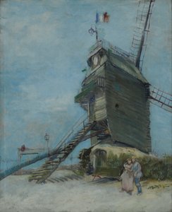 Moulin de la Galette, Montmartre, Paris, ca 1886-87 (olja på duk) av Vincent van Gogh