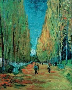 Les Alyscamps av Vincent van Gogh