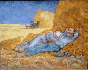 Middag, eller siesta av Vincent van Gogh
