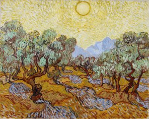 Olivträd av Vincent van Gogh