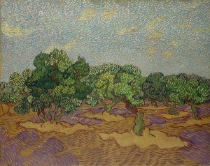 Olivträd. 1889 av Vincent van Gogh