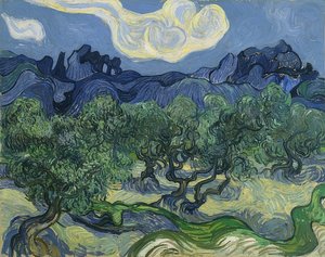 Olivträd. 1889 av Vincent van Gogh