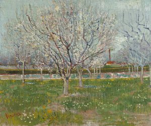 Orchard in Blossom (plommonträd) av Vincent van Gogh