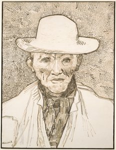 Peasant of the Camargue av Vincent van Gogh