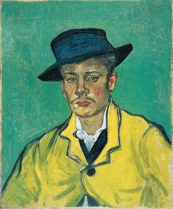 Porträtt av Armand Roulin av Vincent van Gogh