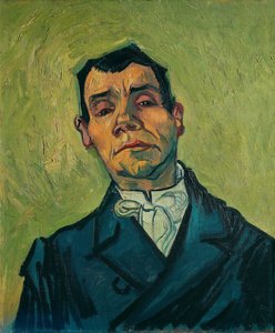 Porträtt av Joseph-Michel Ginoux, 1888. av Vincent van Gogh