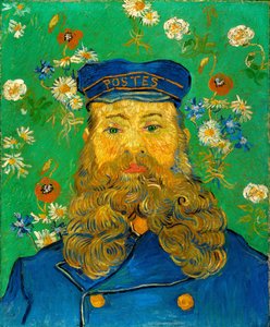 Porträtt av Joseph Roulin av Vincent van Gogh