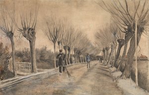 Vägen i Etten, 1881. av Vincent van Gogh