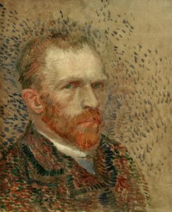 Självporträtt av Vincent van Gogh