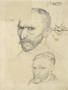 Självporträtt av Gogh, Vincent, van (1853-1890) av Vincent van Gogh