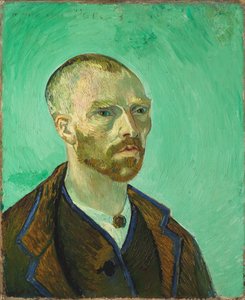 Självporträtt (tillägnad Paul Gauguin) av Vincent van Gogh