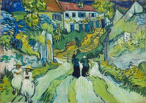 Trappan vid Auvers av Vincent van Gogh