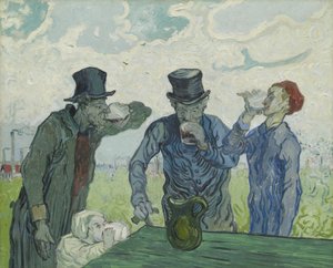 Drickarna, 1890 av Vincent van Gogh