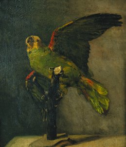 Den gröna papegojan; Le Perroquet Vert, 1885 av Vincent van Gogh