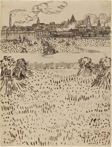 Skörden av Vincent van Gogh