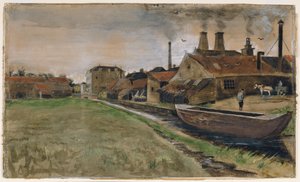 Järnbruket i Haag, 1882 av Vincent van Gogh