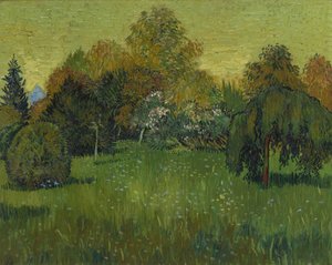Poetens trädgård, 1888 av Vincent van Gogh