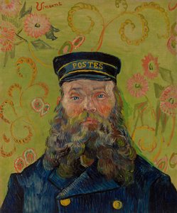 Brevbäraren (Joseph-Etienne Roulin) av Vincent van Gogh